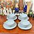 Conjunto com 4 xícaras em porcelana tcheca. - Imagem 1