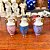 Conjunto com 6 mini vasos em porcelana. - Imagem 2