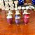 Conjunto com 6 mini vasos em porcelana. - Imagem 3