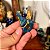 Conjunto de 4 mini elefantes indianos. - Imagem 8