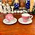 Par de xícaras de café em porcelana. - Imagem 3