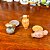 Conjunto de vasinhos em miniatura. - Imagem 4