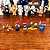 Conjunto de 5 gnomos do Kinder Ovo anos 90. - Imagem 2