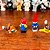 Conjunto de 5 gnomos do Kinder Ovo anos 90. - Imagem 5