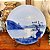 Prato medalhão em antiga porcelana CSP. - Imagem 2