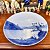 Prato medalhão em antiga porcelana CSP. - Imagem 5