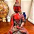 Escultura em resina de Buda Tibetano. - Imagem 3