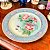 Prato decorativo em porcelana Schmidt. - Imagem 2