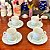 Xícaras de café em porcelana Schmidt. - Imagem 1