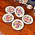 Conjunto 5 porta-copos porcelana Emano. - Imagem 2
