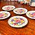 Conjunto 5 porta-copos porcelana Emano. - Imagem 5