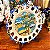 Prato decorativo fenestrado em porcelana. - Imagem 3