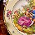 Prato decorativo, porcelana inglesa Johnson Bros. - Imagem 5