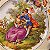 Prato decorativo, porcelana inglesa Johnson Bros. - Imagem 6