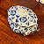 Caixa em porcelana com efeito craquelado. - Imagem 3
