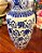 Antigo vaso em porcelana branca oriental. - Imagem 6