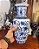 Antigo vaso em porcelana branca oriental. - Imagem 9