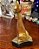Escultura em bronze representando um delicado gatinho. - Imagem 7