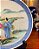 Prato decorativo em porcelana oriental. - Imagem 4
