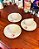 Conjunto 3 xícaras de café em porcelana canelada. - Imagem 3