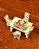 Miniatura de mesinha retangular porcelana francesa. - Imagem 2