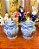 Par de potiches em porcelana oriental. - Imagem 1