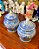 Par de potiches em porcelana oriental. - Imagem 2