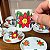 Conjunto 6 xícaras de café, porcelana Schmidt. - Imagem 4
