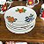 Conjunto 6 xícaras de café, porcelana Schmidt. - Imagem 7
