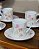 Conjunto com 5 xícaras de café em porcelana - Imagem 2