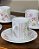 Conjunto com 5 xícaras de café em porcelana - Imagem 3