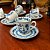Conjunto 5 xícaras de café, porcelana Schmidt - Imagem 3