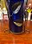Vaso decorativo em vidro azul cobalto. - Imagem 5