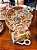 Conjunto 6 xícaras de porcelana Ars Bohemia. - Imagem 1