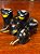 Trio de gatinhos em cloisonné - Imagem 7