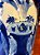 Vaso em porcelana chinesa azul e branca. - Imagem 7
