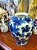 Vaso “Blue Winery” — Arita / Fukagawa (Japão). - Imagem 2