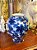 Vaso “Blue Winery” — Arita / Fukagawa (Japão). - Imagem 3