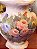 Jarro de cerâmica com pintura floral artesanal. - Imagem 6