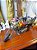 Motocicleta decorativa Jayland em metal. - Imagem 2