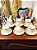 Conjunto xícaras de chá porcelana Schmidt. - Imagem 1
