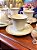 Conjunto xícaras de chá porcelana Schmidt. - Imagem 6