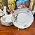Conjunto 6 pratos de sobremesa em porcelana. - Imagem 1