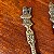 Par de colher e garfo em bronze - Imagem 4