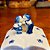 Pequeno enfeite casal em porcelana. - Imagem 3