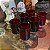 Conjunto de 6 cálices em vidro Rubi. - Imagem 3