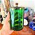 Pote de Vidro Verde Vat 69 com Tampa de Madeira. - Imagem 5