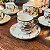 Conjunto de Xicaras de Café Porcelana Japonesa. - Imagem 3