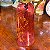 LICOREIRA ANTIGA EM CRISTAL CRANBERRY E BRONZE - SÉC. XIX - Imagem 8