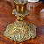 Antigo porta velas em bronze. - Imagem 4